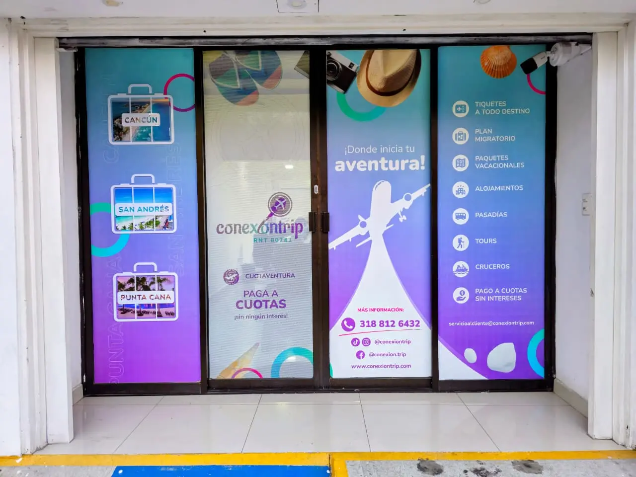Viajeros con ConexionTrip, agencia de viajes en Cali y Valle del Cauca
